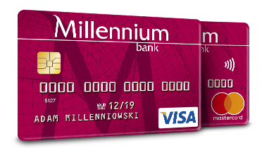 نمونه کردیت کارت ( ویزا کارت و مستر کارت ) بانک میلنیوم پرتغال 
